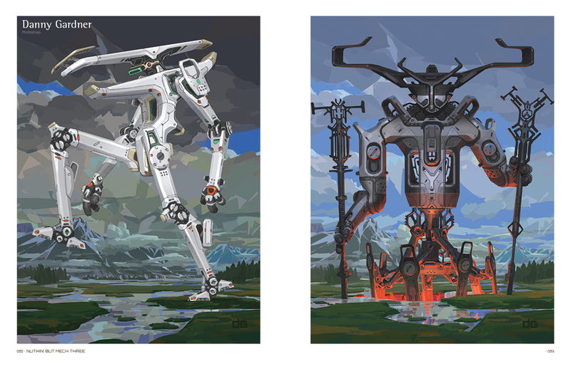 Illustration for article titled Prepare To Have Your Mind Blown By Some Absolutely Incredible Mecha Concept Art!